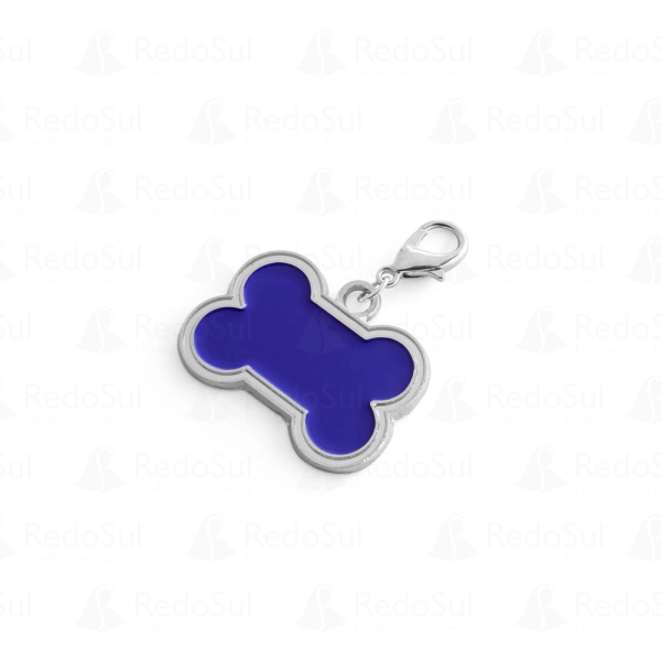 Chaveiro personalizado em formato de osso Chaveiro personalizado em formato de osso